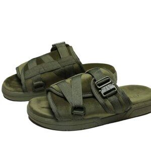 New DRACO Olive Green Slides, Size 11-12 Men's Sandals